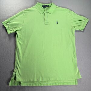Polo Ralph Lauren Men's Classic Fit Polo Lime Green size L 100% Cotton